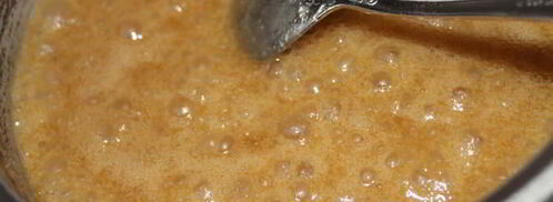 соленый карамельный соус. Шаг 3