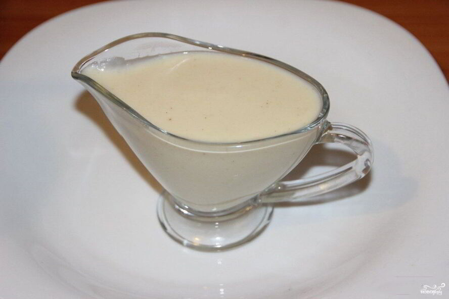 Рецепт соуса бешамель со сливками