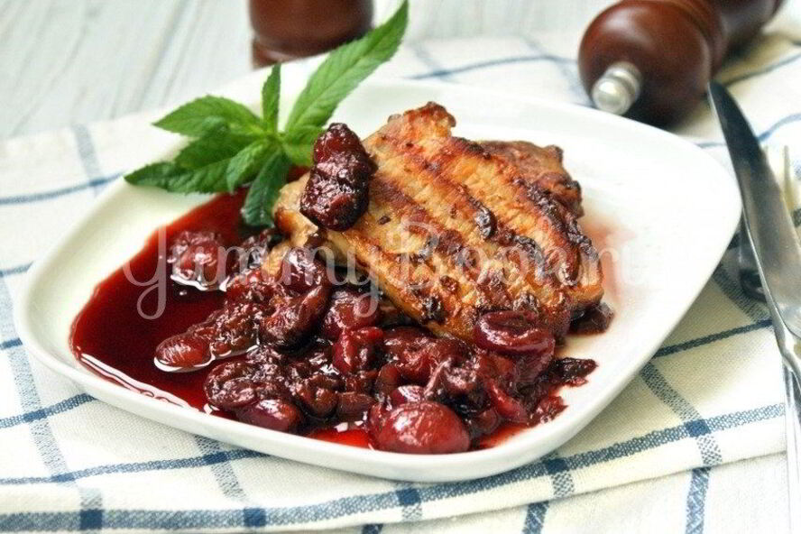 Рецепт соуса из черешни