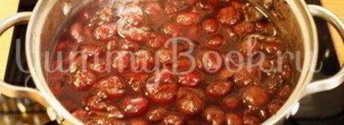 соус из черешни. Шаг 5