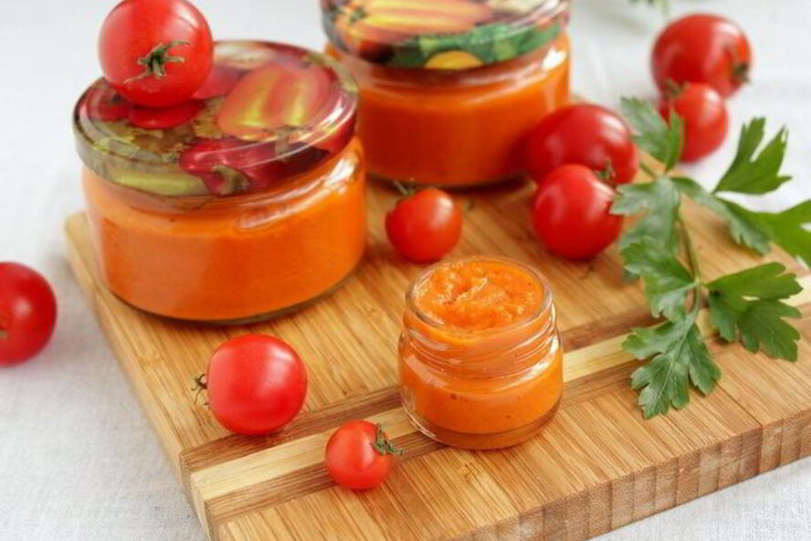 Рецепт соуса из запеченных помидоров