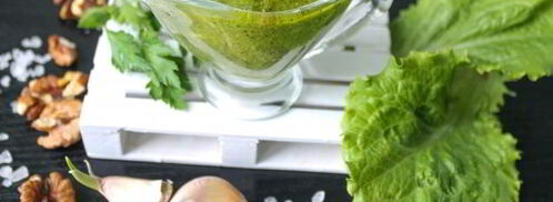 бюджетный соус песто. Шаг 10