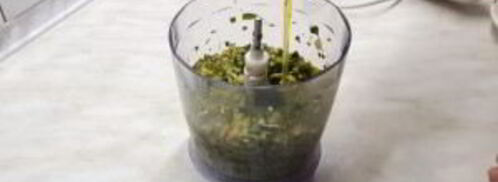 домашний соус песто. Шаг 4