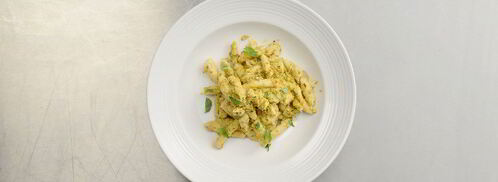 домашняя паста бузиате с песто алла трапанезе. Шаг 5