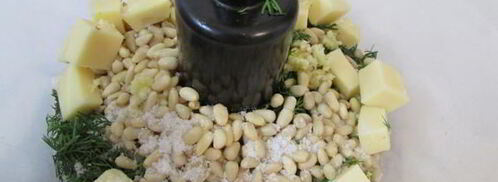 филе индейки с соусом песто из укропа. Шаг 4