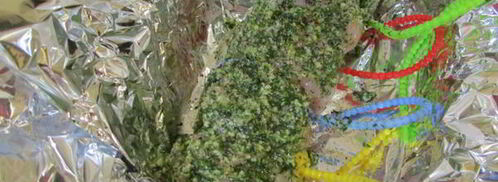 филе индейки с соусом песто из укропа. Шаг 11