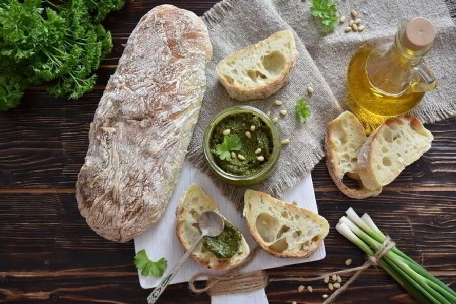 Рецепт классического соуса песто с базиликом