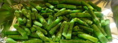 лосось с соусом песто. Шаг 4