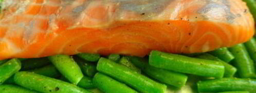 лосось с соусом песто. Шаг 5