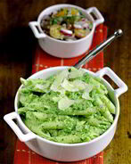 Паста Пенне с соусом песто