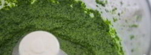 паста с соусом песто из капусты кале и грецких орехов. Шаг 6