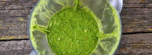 песто из кинзы. Шаг 8