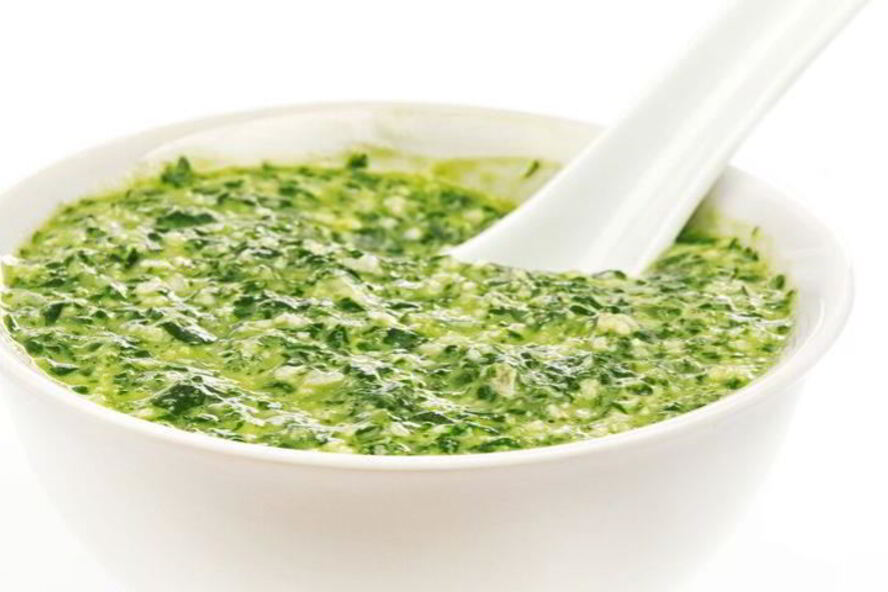 Рецепт песто из корн-салата и руколы