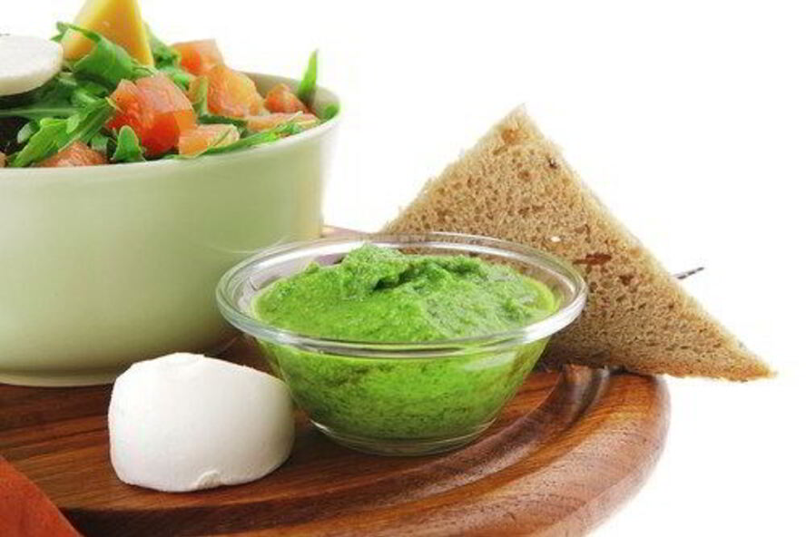 Рецепт песто из рукколы и грецких орехов