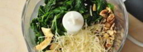 песто из шпината. Шаг 4