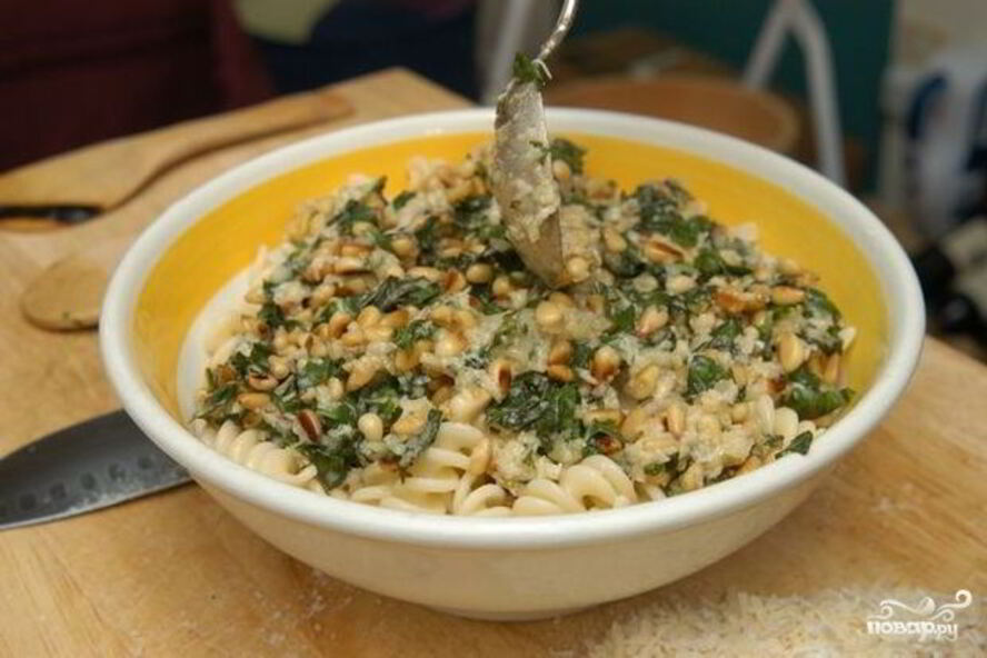 Рецепт песто на сковороде