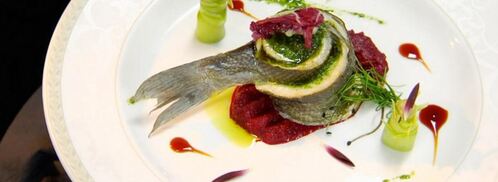 сибас, запеченный с соусом песто. Шаг 8