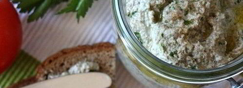 соус песто из грибов с рикоттой. Шаг 4