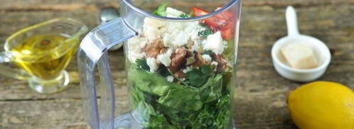 соус песто из первой зелени. Шаг 7