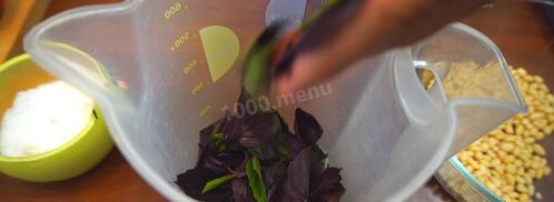 спагетти с соусом песто аппетитно и быстро. Шаг 3