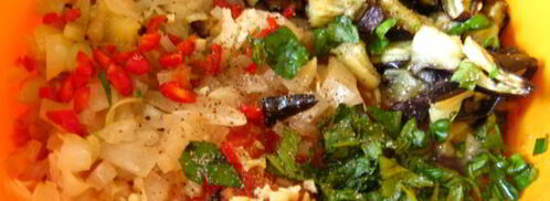 баклажанная сальса. Шаг 3