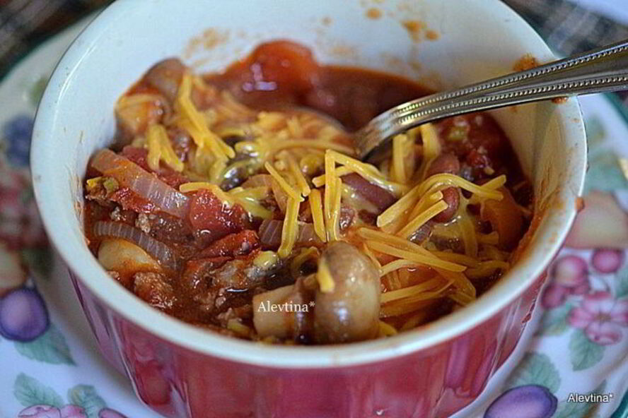 Рецепт чили сальса с грибами