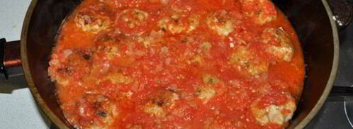 фрикадельки в соусе сальса. Шаг 8