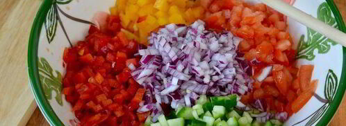 израильский cалат сальса. Шаг 5