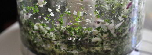 картофель сальса. Шаг 3