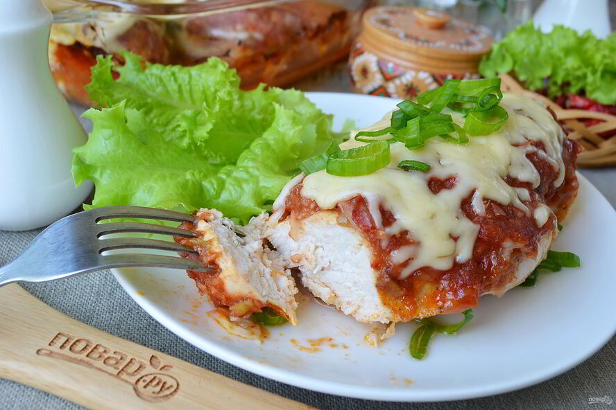 Рецепт курицы сальса