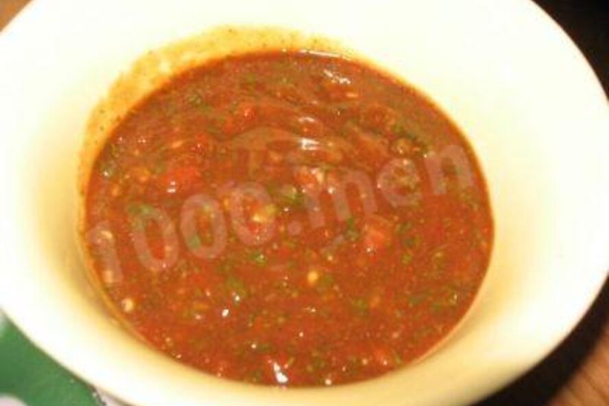 Рецепт острой сальсы