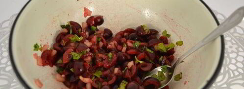 острая вишневая сальса. Шаг 4