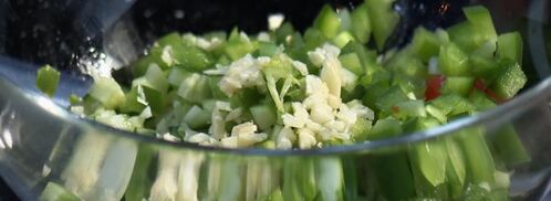 острая зеленая сальса. Шаг 5