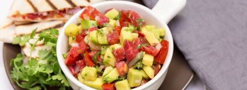 сальса из авокадо с помидорами. Шаг 9