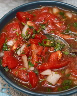 Сальса из летних помидоров