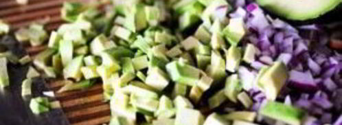 сальса из свежей кукурузы и авокадо. Шаг 4