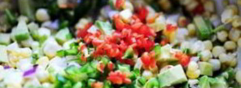 сальса из свежей кукурузы и авокадо. Шаг 9