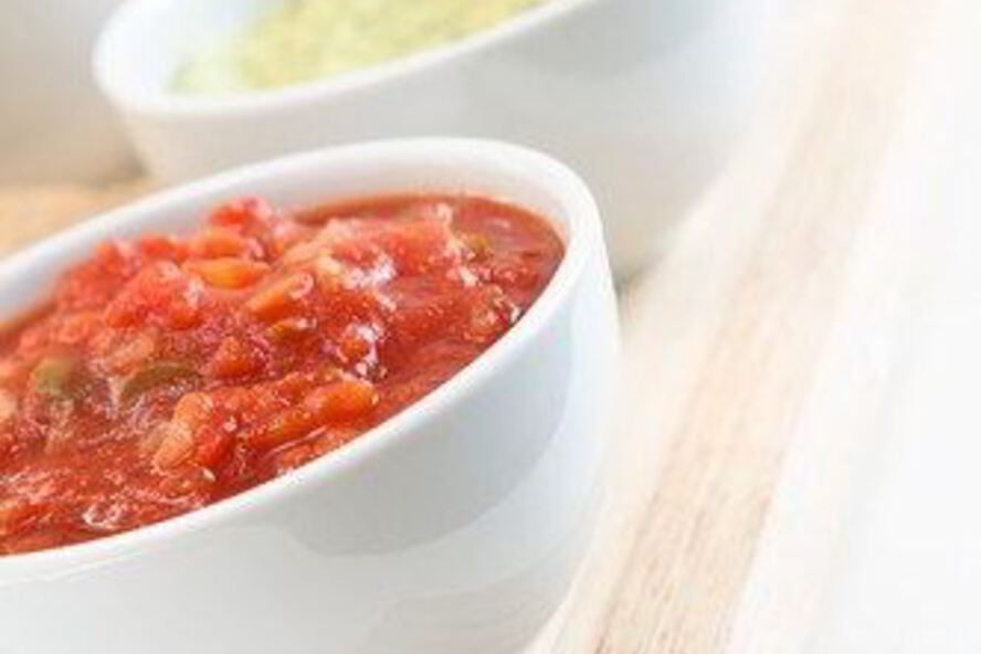 Рецепт сальсы из жареных на гриле овощей