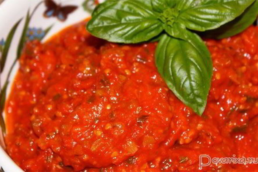 Рецепт сальсы к блюдам из морепродуктов