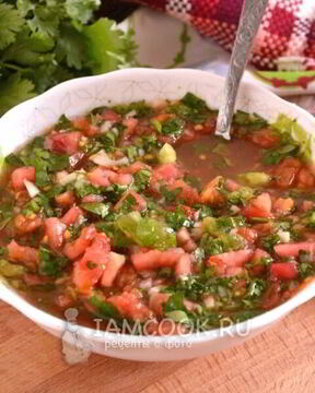 Соус сальса из томатов
