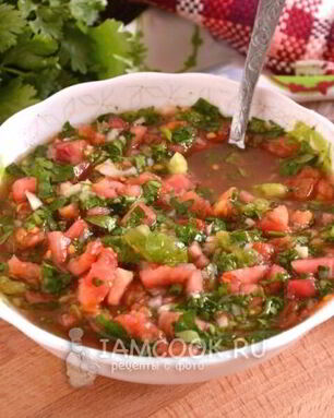 Соус сальса из томатов