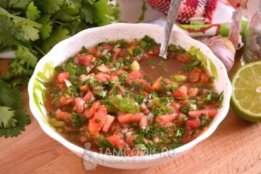 Рецепт соуса сальса из томатов