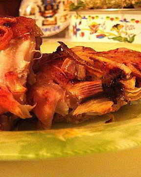 Курица в гранатовом соусе