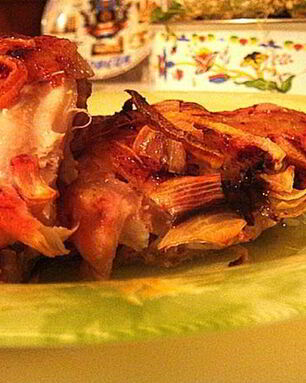 Курица в гранатовом соусе