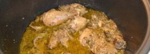 сациви из курицы в мультиварке. Шаг 4