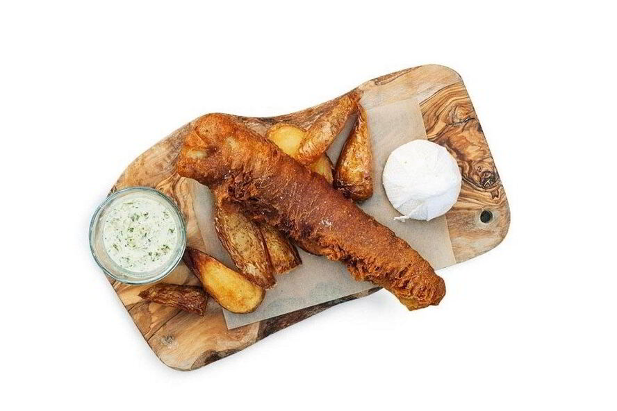 Рецепт фиша-энда-чипса с соусом тартар