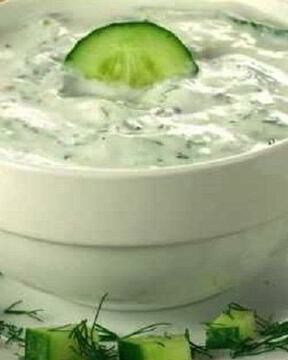 Соус Тартар из свежих огурцов