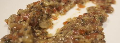 стейк миланзане с тартаром из овощей. Шаг 11