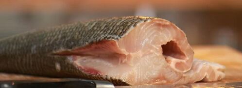 строганина, тартар и солонина из омуля на льду. Шаг 3