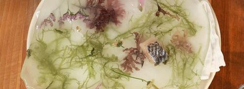 строганина, тартар и солонина из омуля на льду. Шаг 7